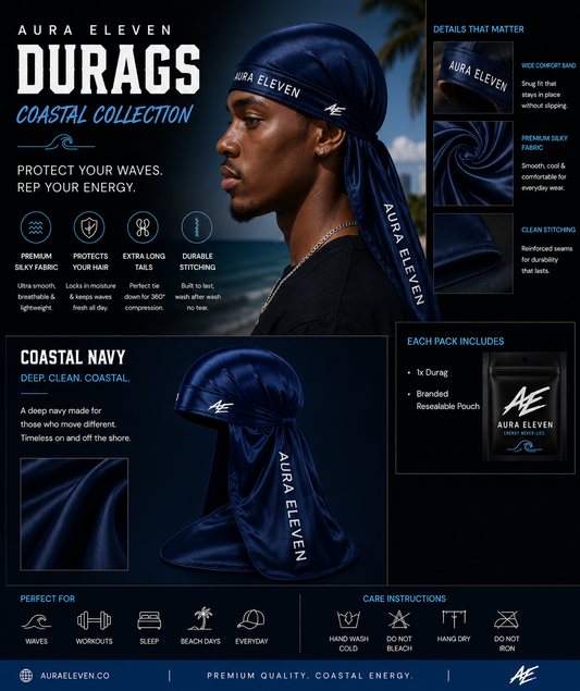 Aura Eleven Coastal Collection Durags