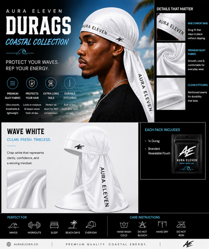 Aura Eleven Coastal Collection Durags