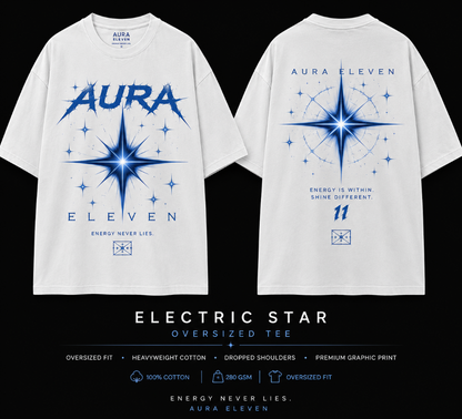 Aura Eleven Men's Oversized Tee