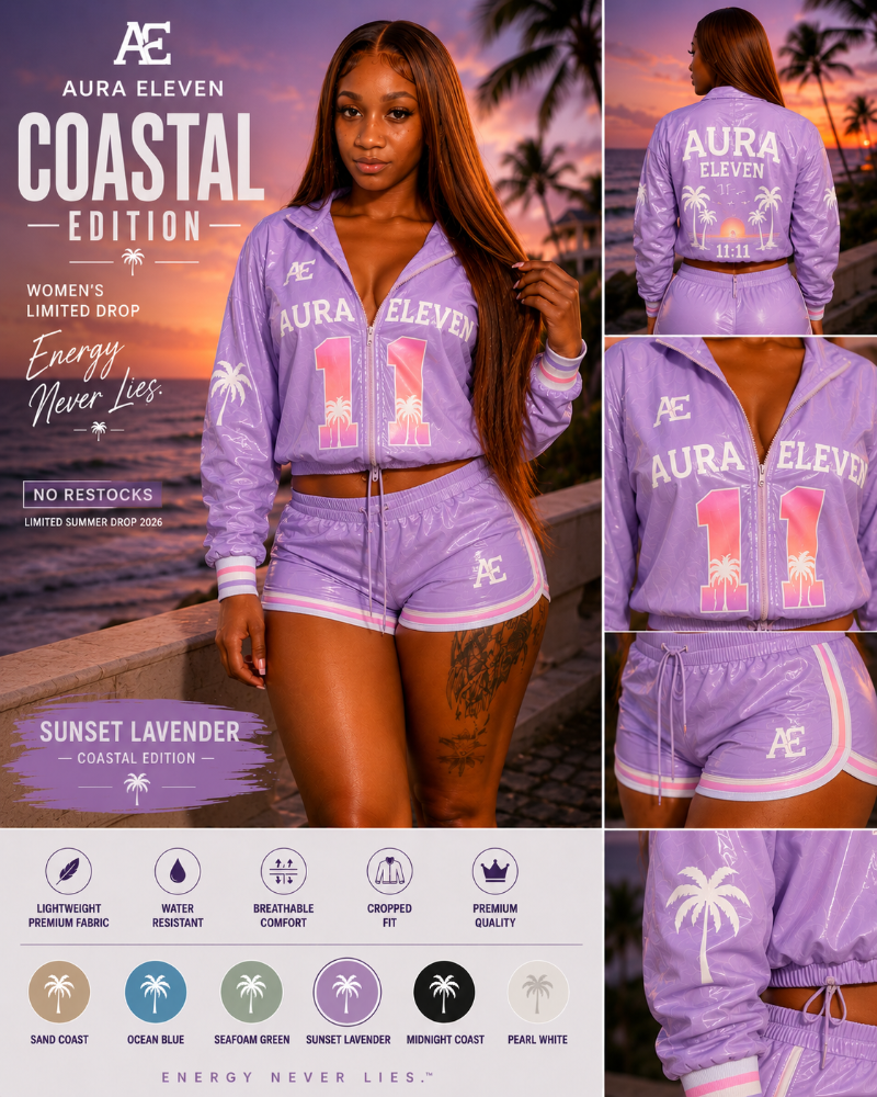 Aura Eleven Coastal Edition Women's Windbreaker Set