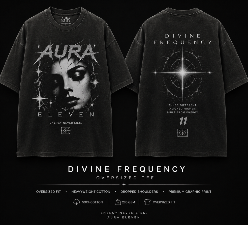 Aura Eleven Women Oversized Tees