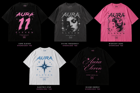 Aura Eleven Men's Oversized Tee